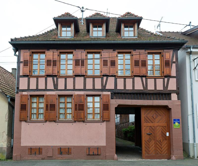 Au Gre Des Chateaux Goxwiller Buitenkant foto